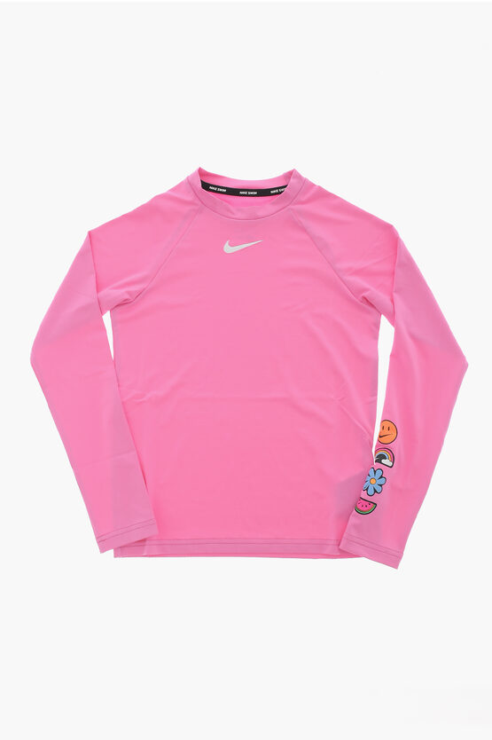 Shop Nike Solid Color Dri-fit Active T-shirt