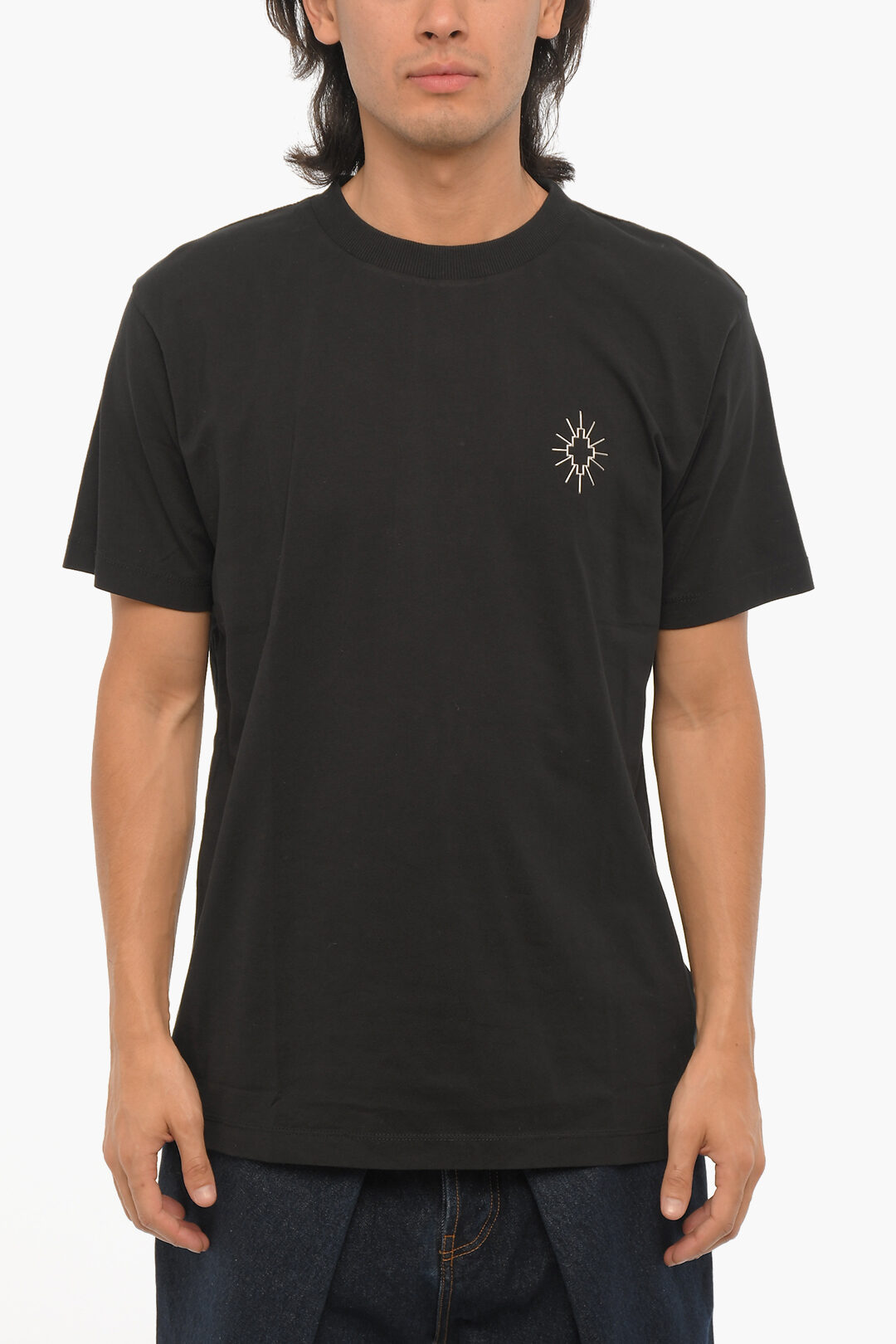 MARCELO BURLON 半袖クルーネックTシャツ r21ss018r001bkor MARCELO BURLON 半袖クルーネックTシャツ r21ss018r002bkmu