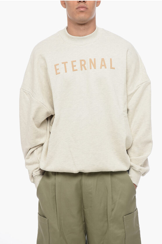 FEAR OF GOD SOLID COLOR ETERNAL CREW-NECK SWEATER 