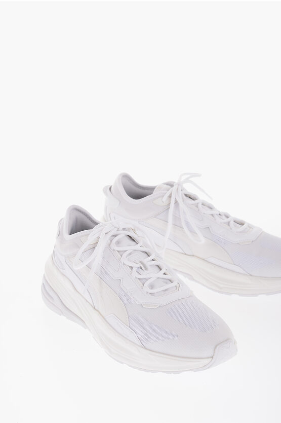 Puma Solid Color Extente Nitro Low-top Sneakers In White