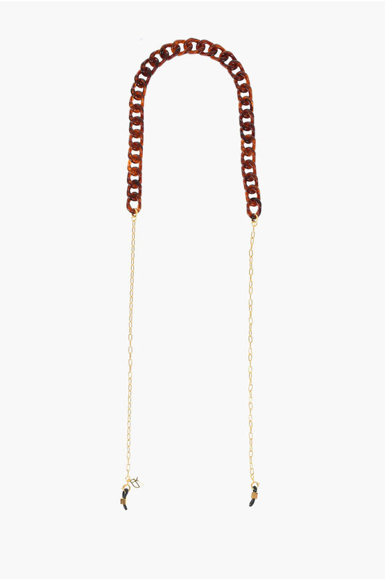 Emmanuelle Khanh Solid Color Eyewear Chain