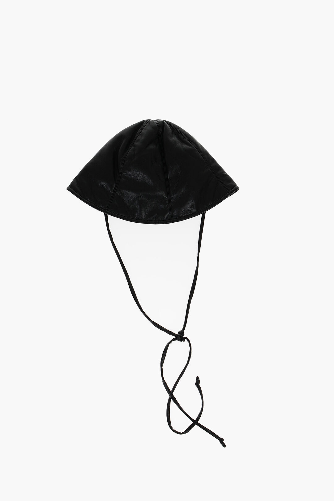 Nanushka Solid Color Faux Leather RICKY Bucket Hat women  display picture 1