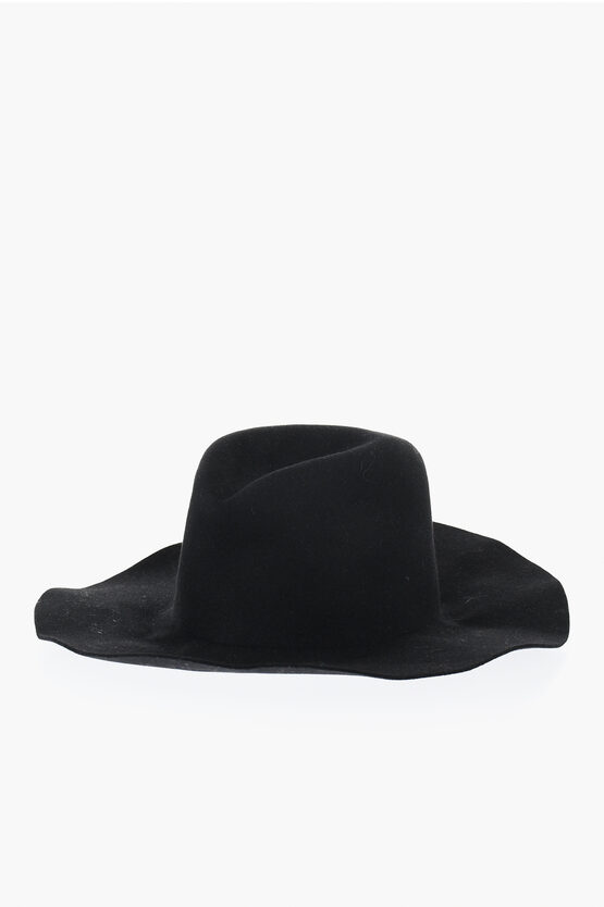 Dsquared2 Solid Color Fedora In Black