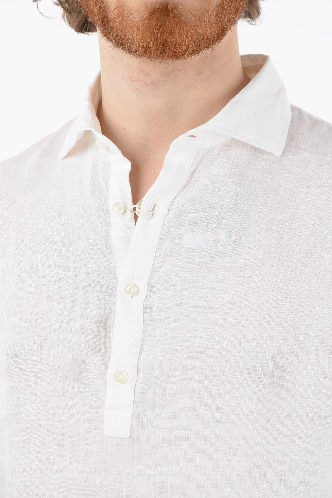 Altea Solid Color Flax TYLER Shirt men - Glamood Outlet