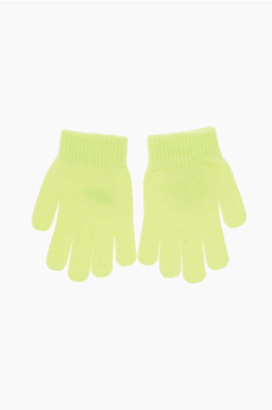 Solid Color Fluo CLUB Glovers and Beanie Set