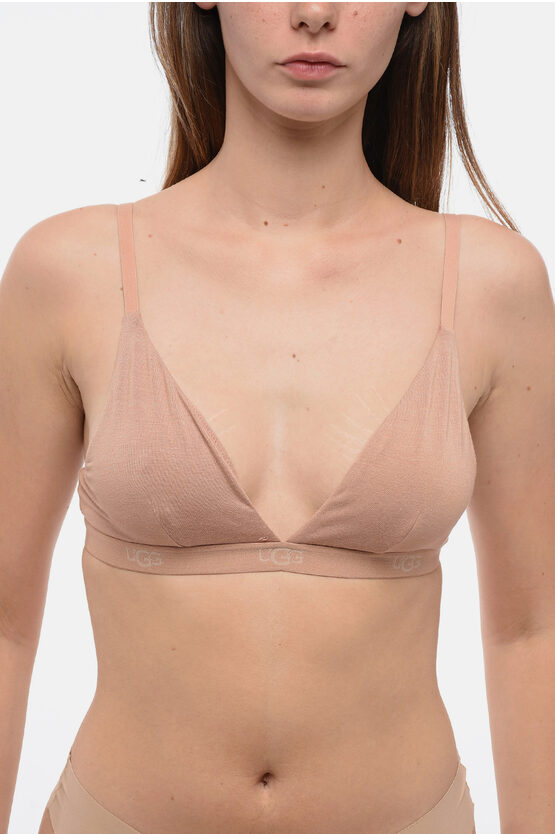 Ugg Solid Color Francis Triangle Bra With Logoed Band