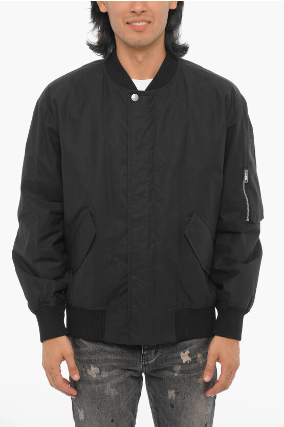 Shop Apc Solid Color Gabriel Jacket With Ribbed Edges