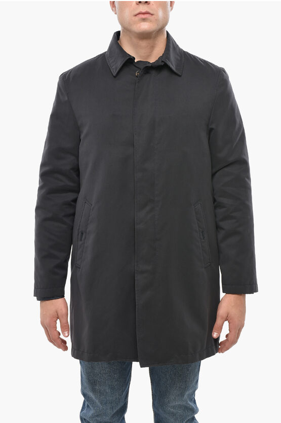 Corneliani Solid Color Gladys Jacket With Removable Inner Lining In Black