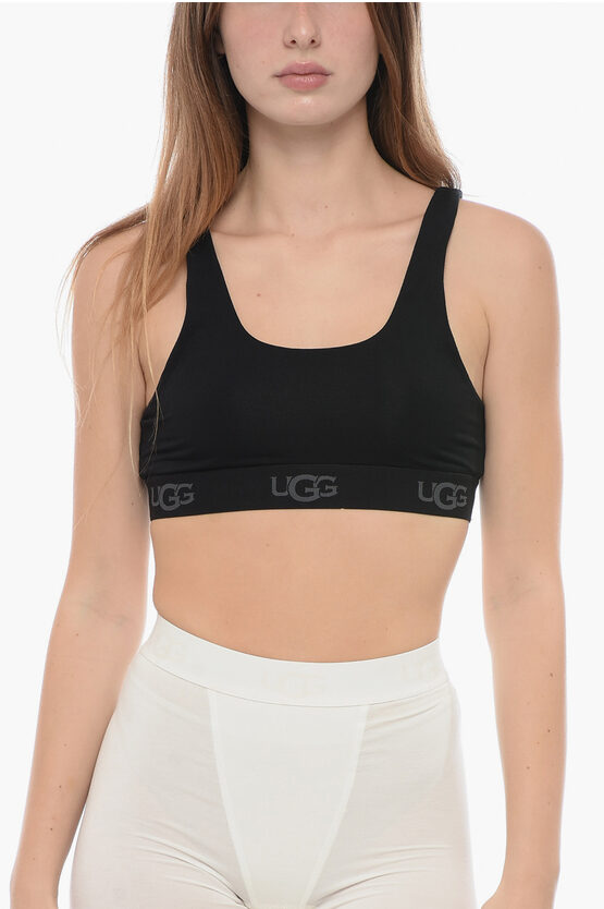 Shop Ugg Solid Color Gwendolynn Bra With Logoed Band