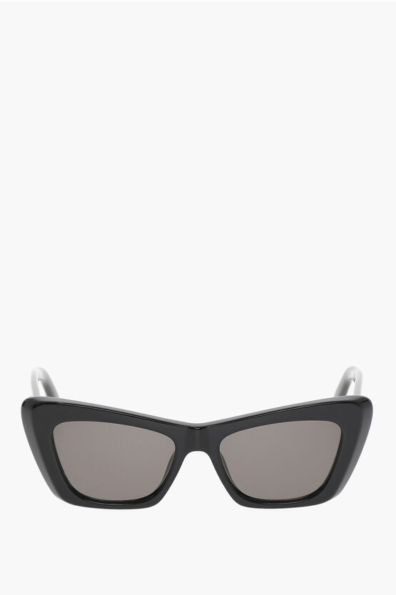 PALM ANGELS SOLID COLOR HERMOSA CAT EYE SUNGLASSES