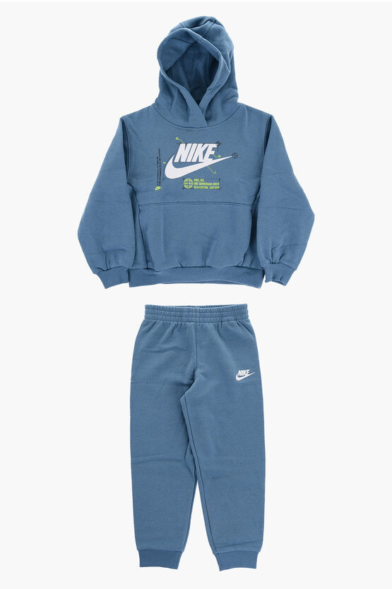 Solid Color Hoodie and Joggers FUTURA Set