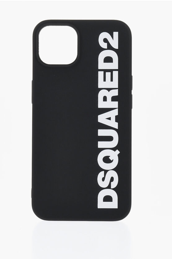 Dsquared2 Solid Color Iphone 13/14 Case With Contrasting Logo