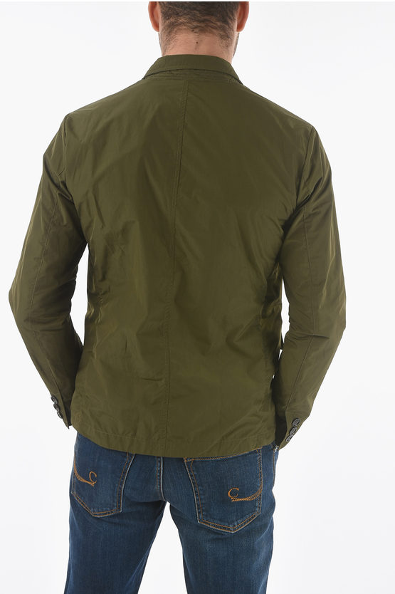 Woolrich Solid Color Jacket with Flap Pockets men Glamood Outlet