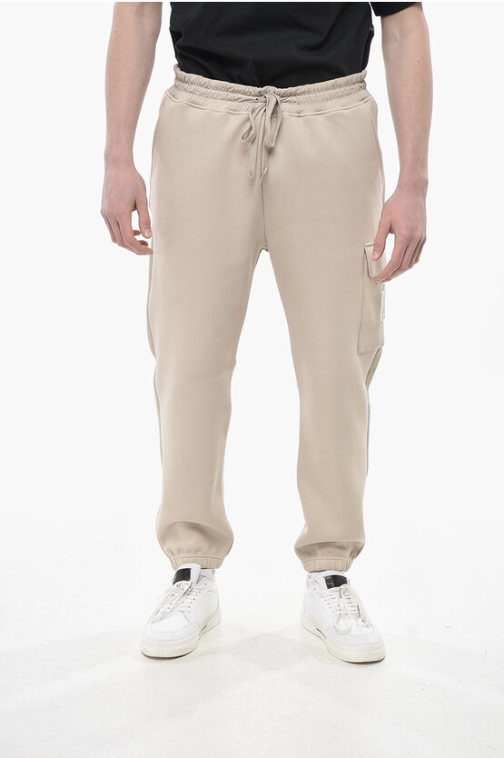 Mackage Solid-color Joggers Marvin With Elastic Waistband In Neutral