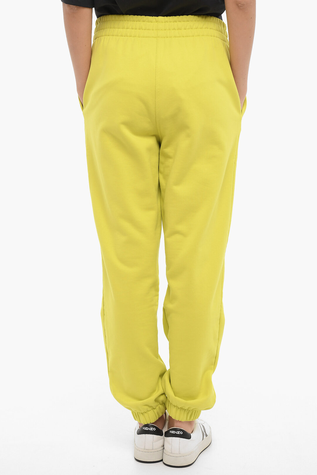 Adidas clearance yellow joggers