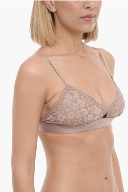Diesel Solid Color LIZZYS Triangle Bra with Logoed Elastic Band women -  Glamood Outlet
