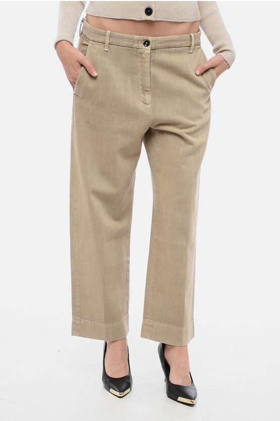 Shop Nine In The Morning Solid Color Lavinia Pants With 4 Pockets