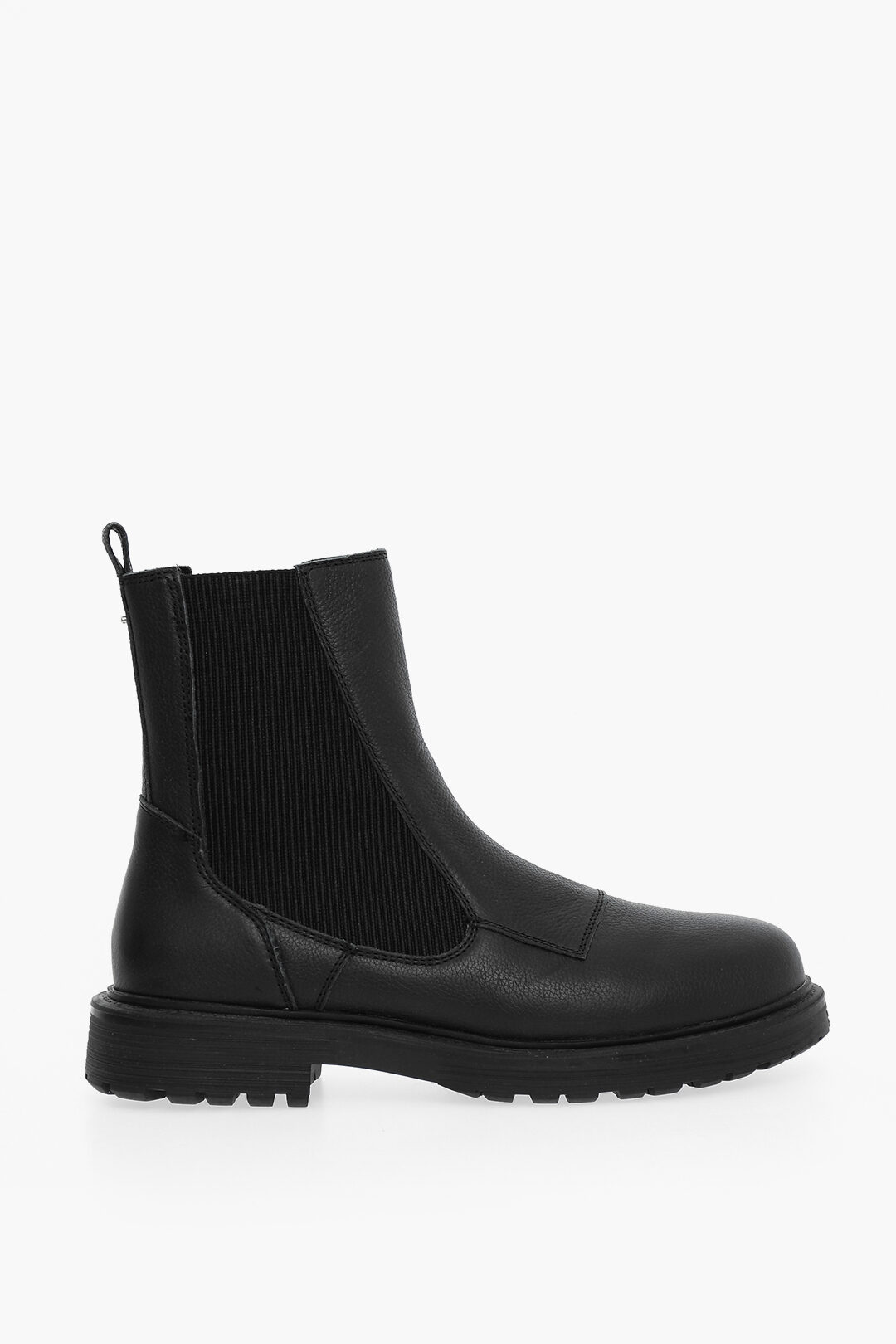 Diesel Solid Color Leather D-ALABHAMA Chelsea Boots men - Glamood Outlet