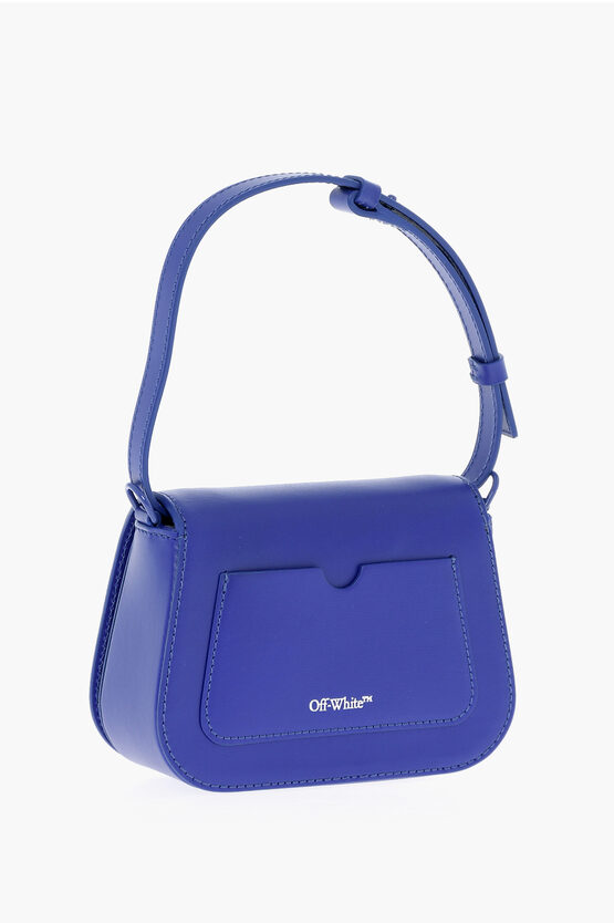 Solid Color Leather SKELETON BINDER Shoulder Bag