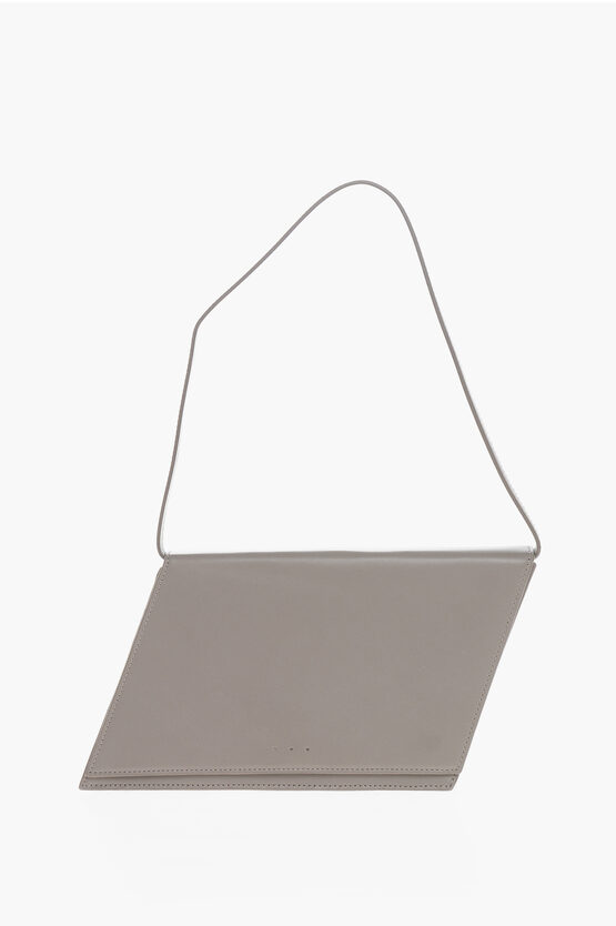 Aesther Ekme Solid Color Leather Square Bag