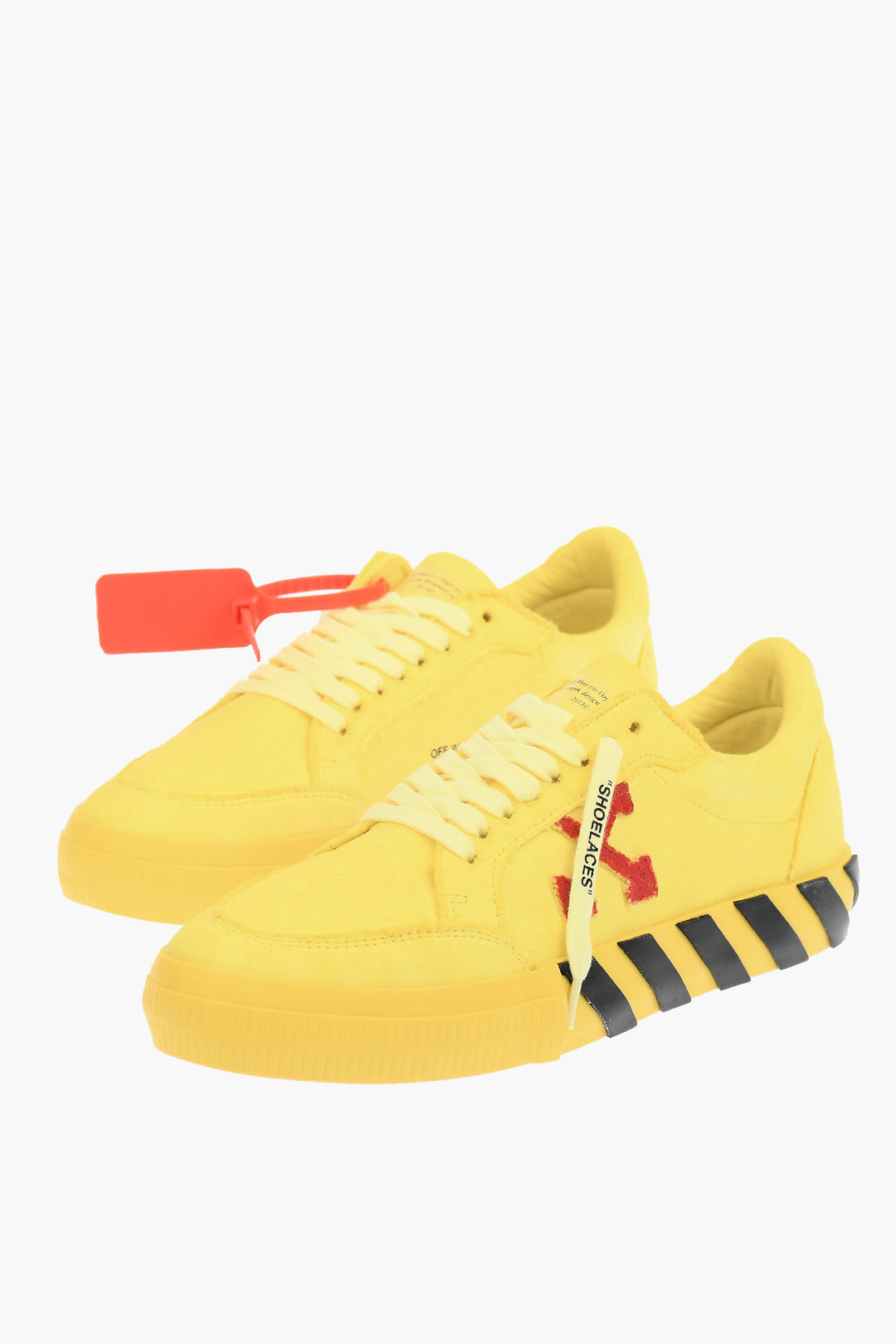 Off white cheap vulcanized yellow