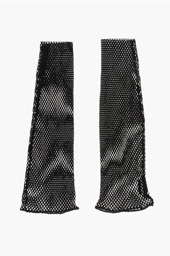 Dsquared2 Solid Color Mesh Muffs