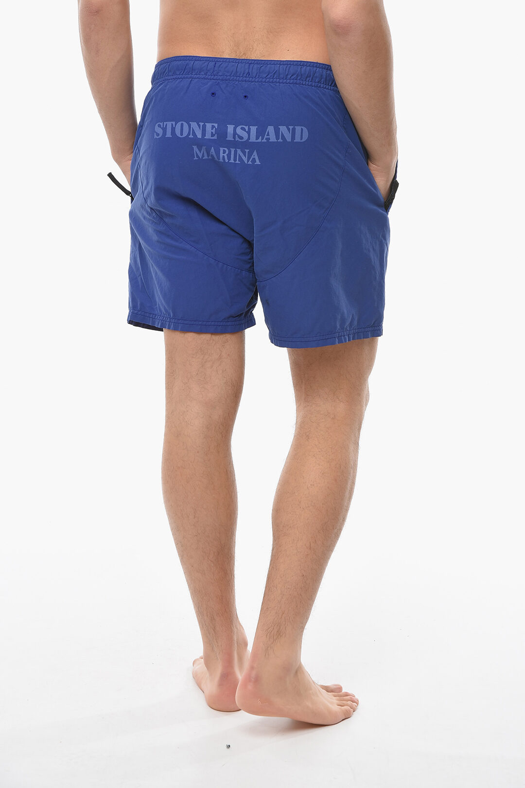 1150~Soldi Color Nylon Swim Shorts main image 0