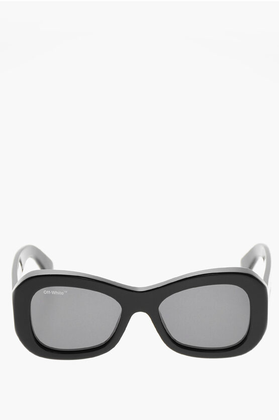 Off-white Solid Color Pablo Goggles Sunglasses
