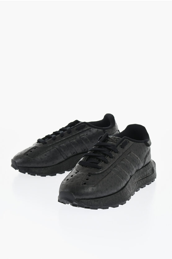 Adidas Originals Solid Color Retropy Ful Plastic Low-top Sneakers