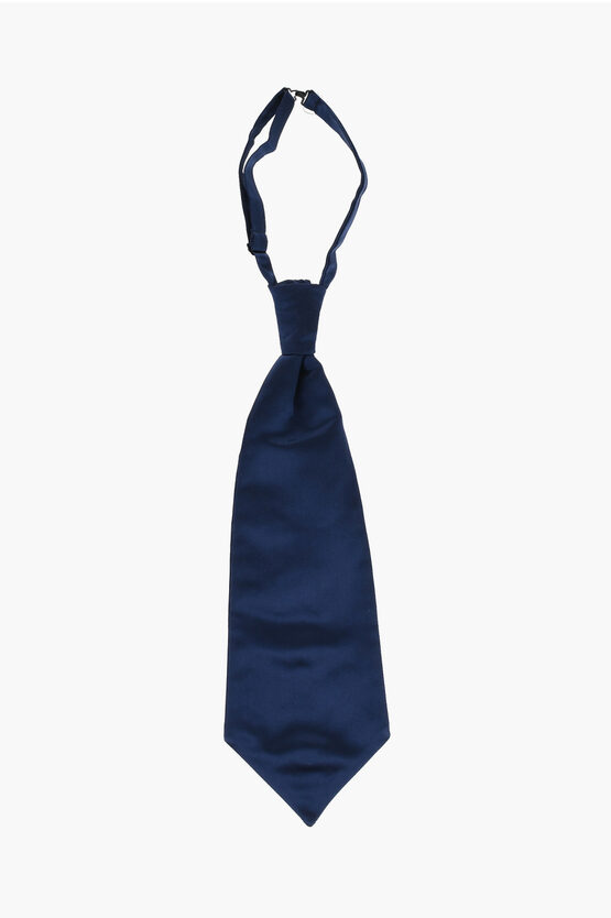Corneliani Solid Color Satin Ascot Tie