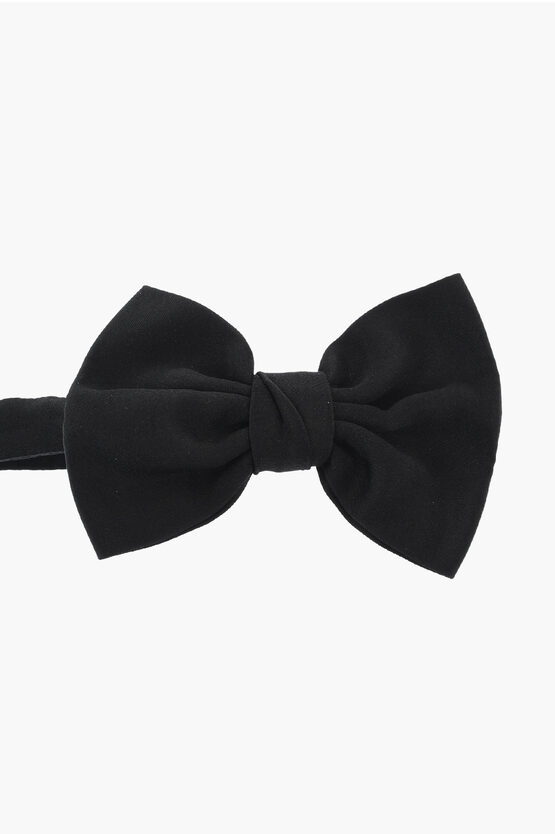 Dsquared2 Solid Color Silk Bow Tie Grösse Unica