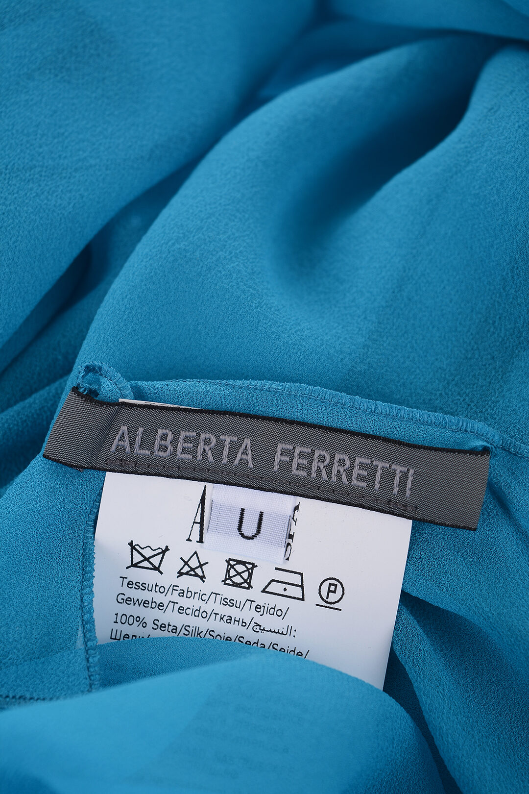 Alberta Ferretti ATHLEISURE Logo Embroidered Cotton Sweatpants