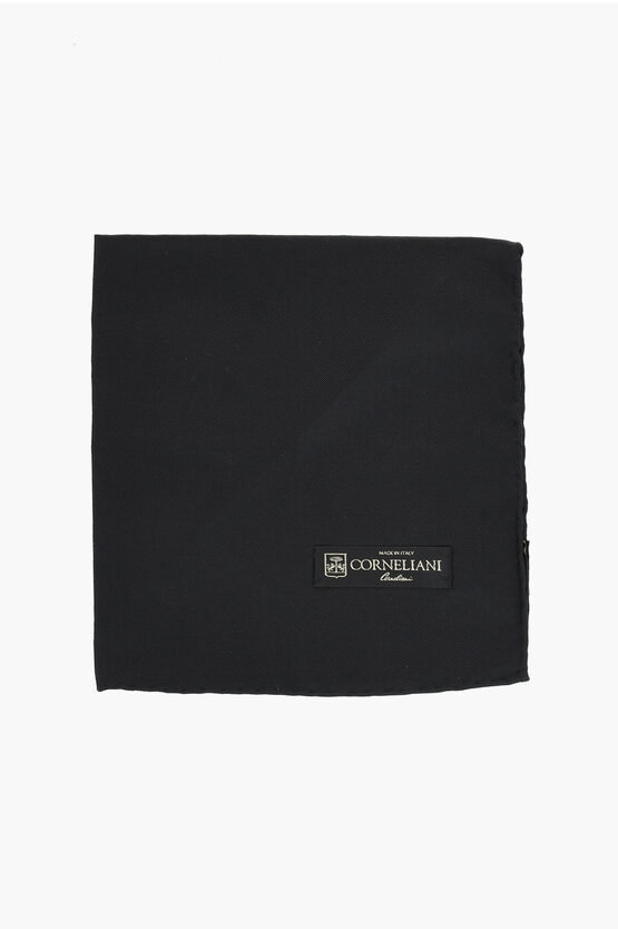 Solid Color Silk Po… - image