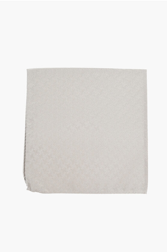 Solid Color Silk Po… - image