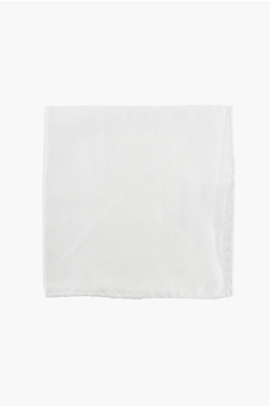 Solid Color Silk Po… - image