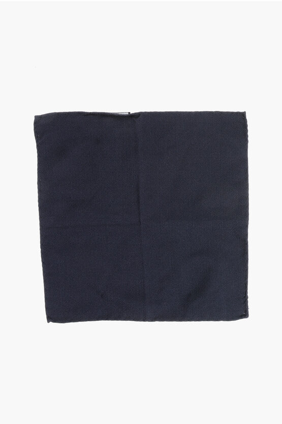 Solid Color Silk Po… - image