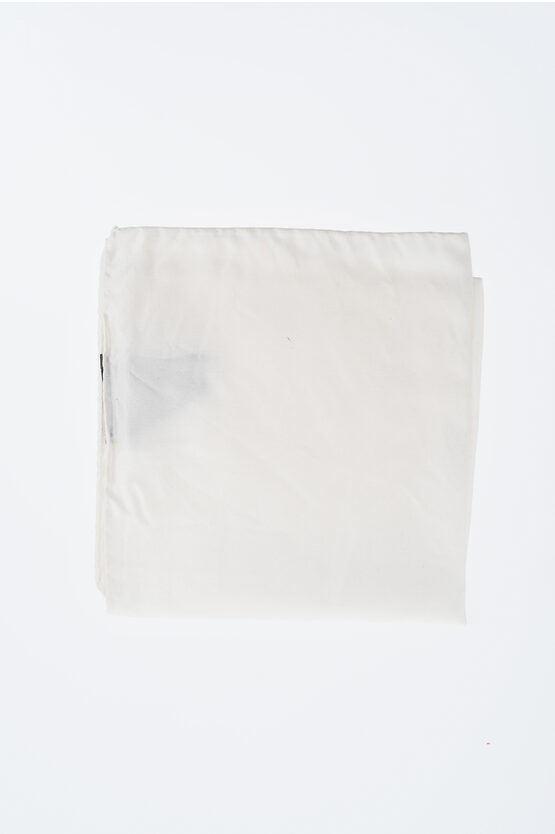 Solid Color Silk Po… - image