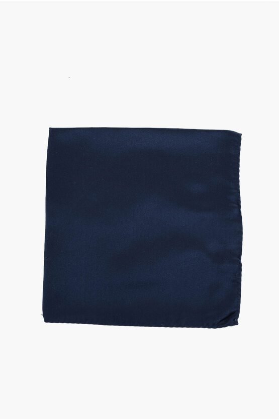 Solid Color Silk Po… - image