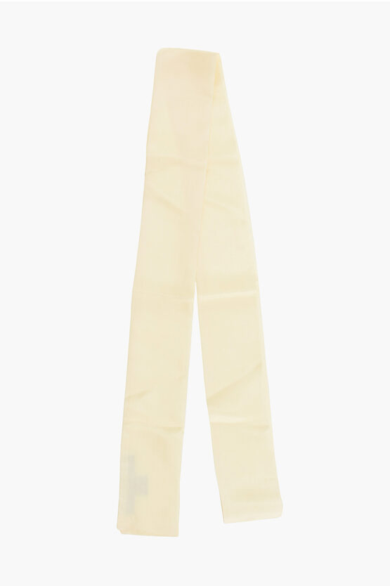 Solid Color Silk Sl… - image