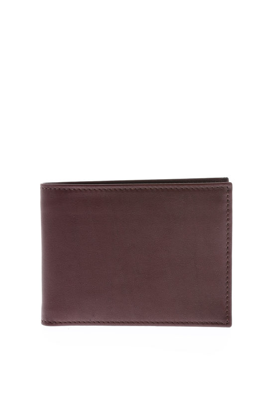 Corneliani Solid Color Soft Leather Wallet