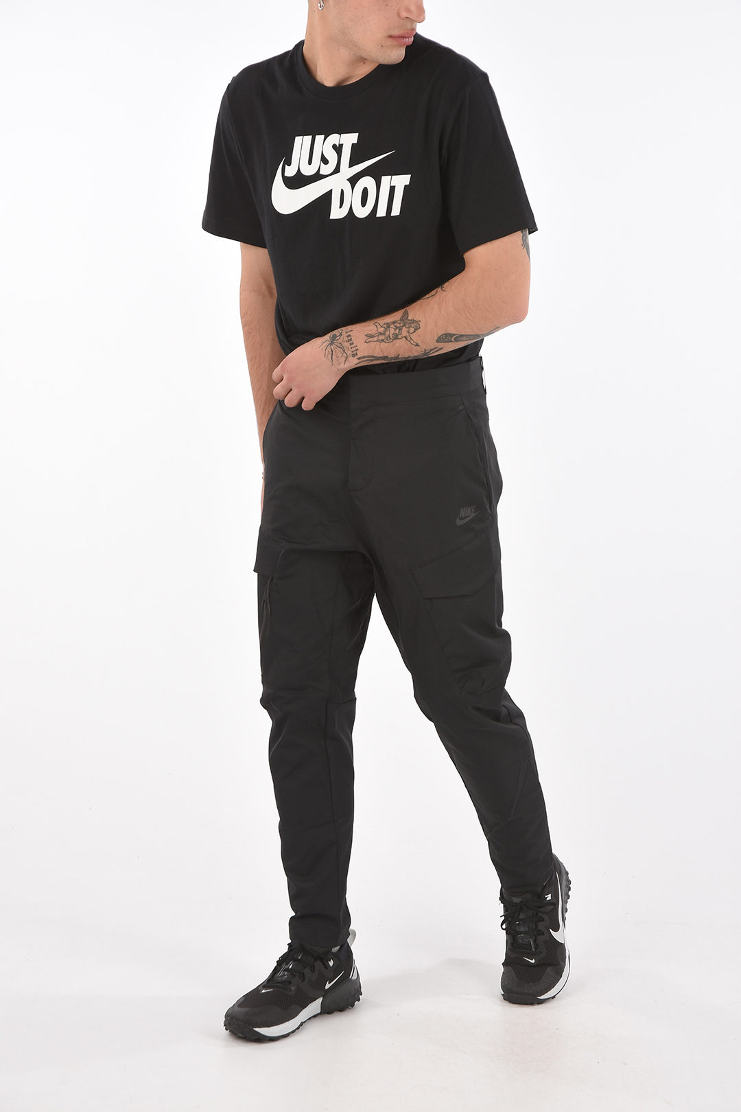 Nike color standard fit Cargo Pants men - Glamood Outlet