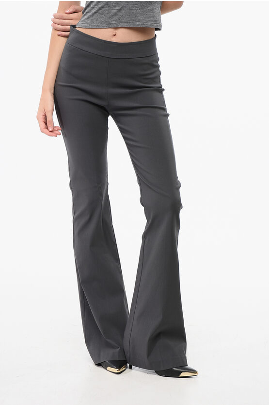 Avenue Montaigne Solid Color Straight Leg Bellini Pants In Black