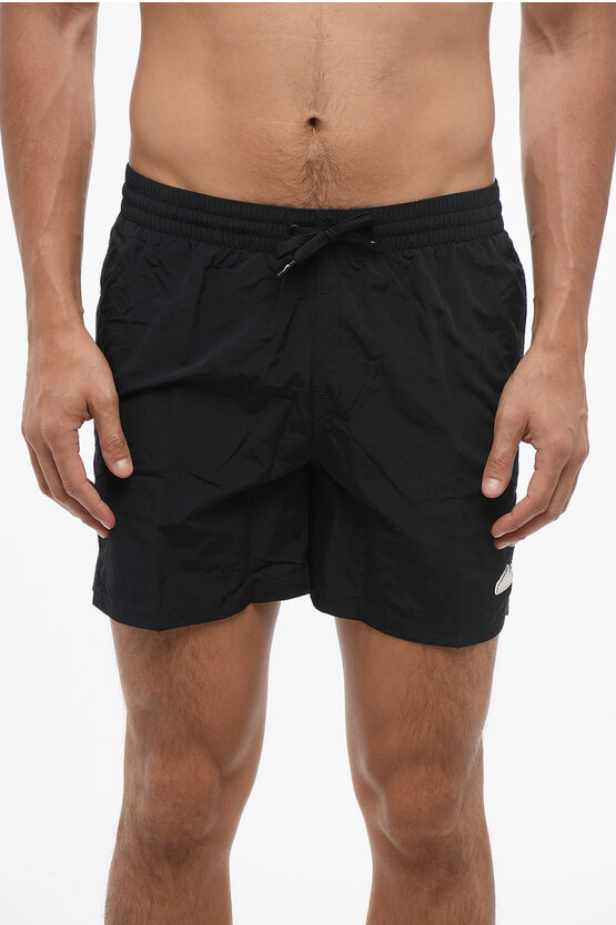 Solid Color Swim Sh… - image