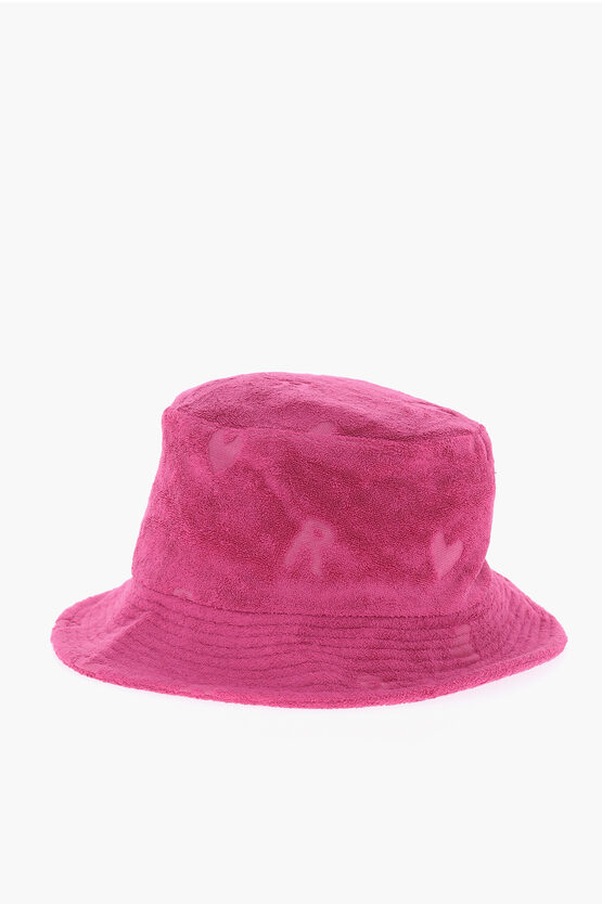 Rotate Birger Christensen Solid Color Terry-cotton Bianca Bucket Hat