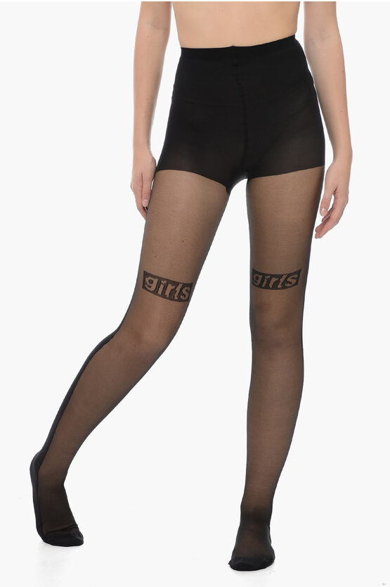 Shop Alexander Wang Solid Color Tights