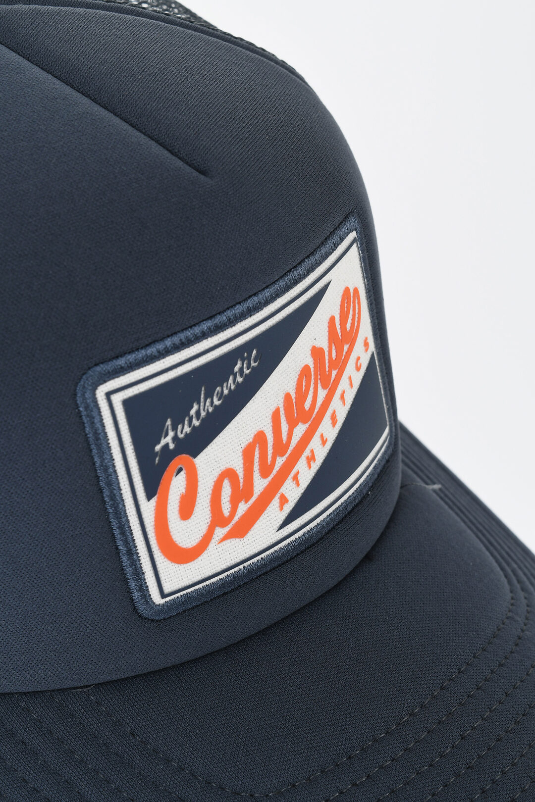 Converse Solid Color Trucker Cap with Contrasting Detail unisex