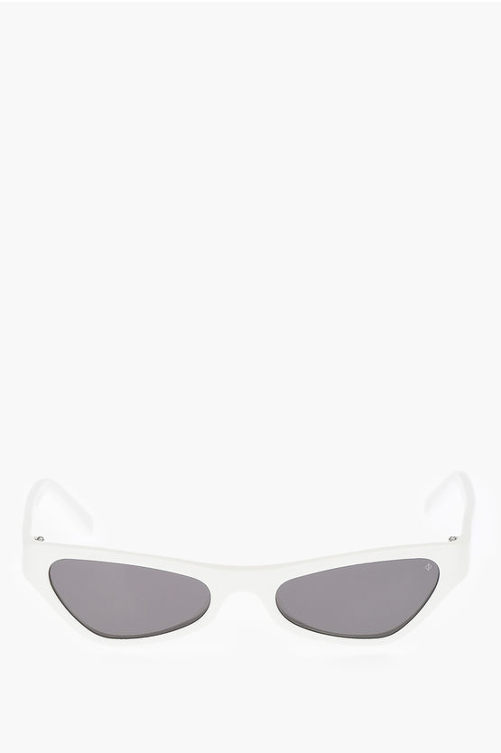 Nature Of Reality Solid Color Venus Sunglasses In White