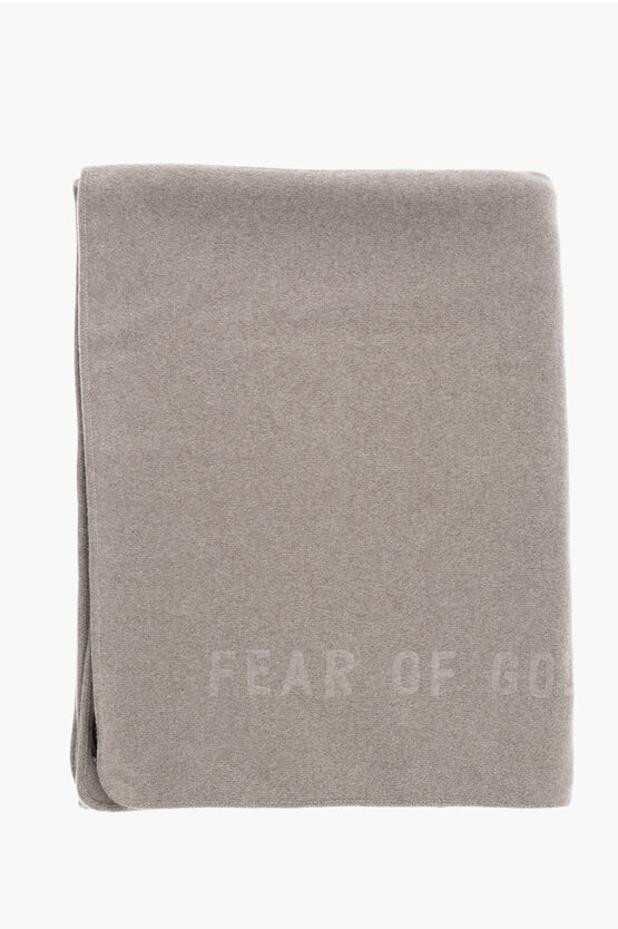 FEAR OF GOD SOLID COLOR VIRGIN WOOL AND CASHMERE BLANKET