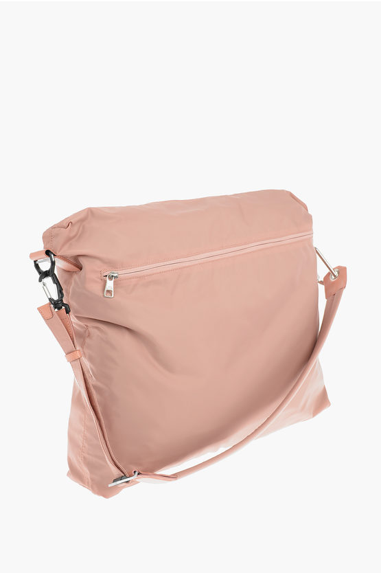 Neil Barrett SOLID NYLON OVERSIZED Messenger Bag unisex men women