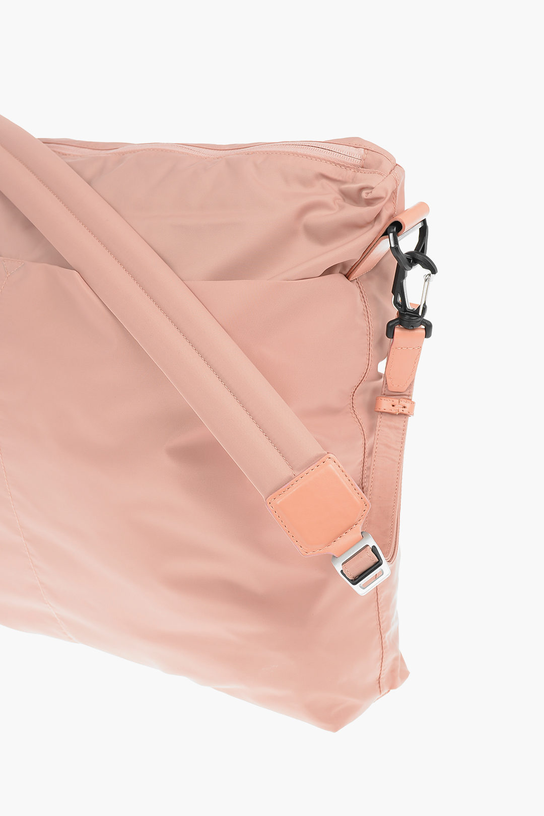 Neil Barrett SOLID NYLON OVERSIZED Messenger Bag unisex men women